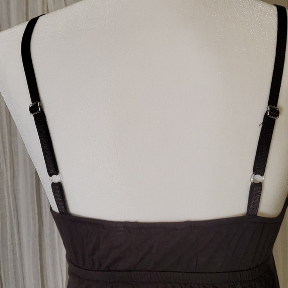 brown flowy sundress,  sz small (S) - Picture 5 of 5